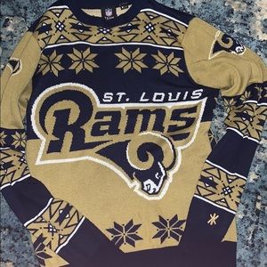 Vintage St Louis Rams Ugly Sweater